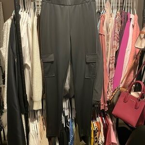 SHEIN Curve Black Cargo Jogger Pants – Size 0XL